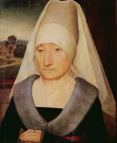 Portrait of an Old Woman by Hans Memling